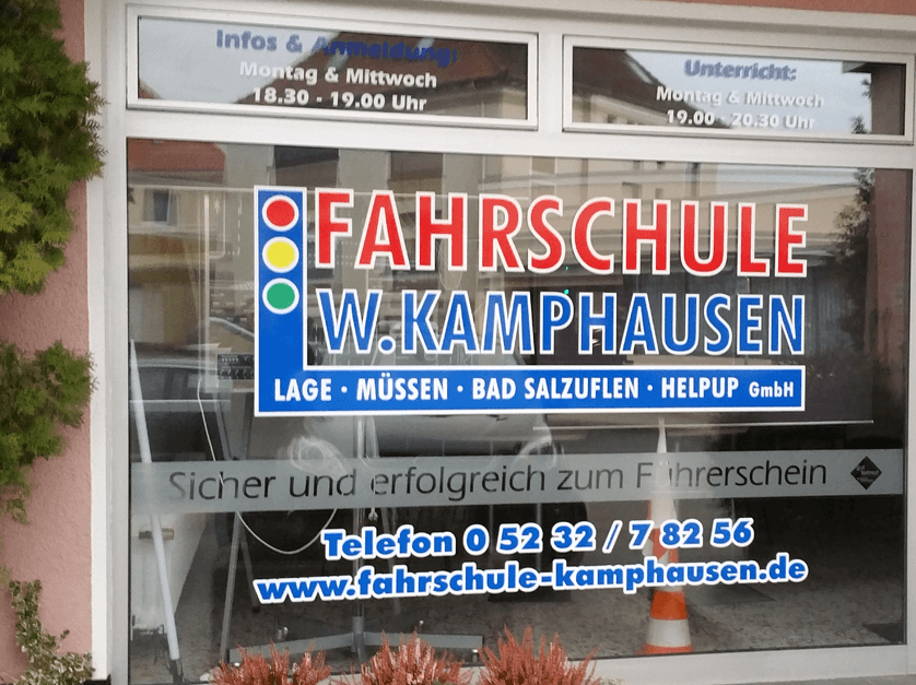 Fahrschul-Filiale in Helpup